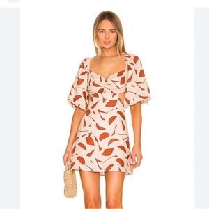 ASTR the Label Heather Printed Dresss